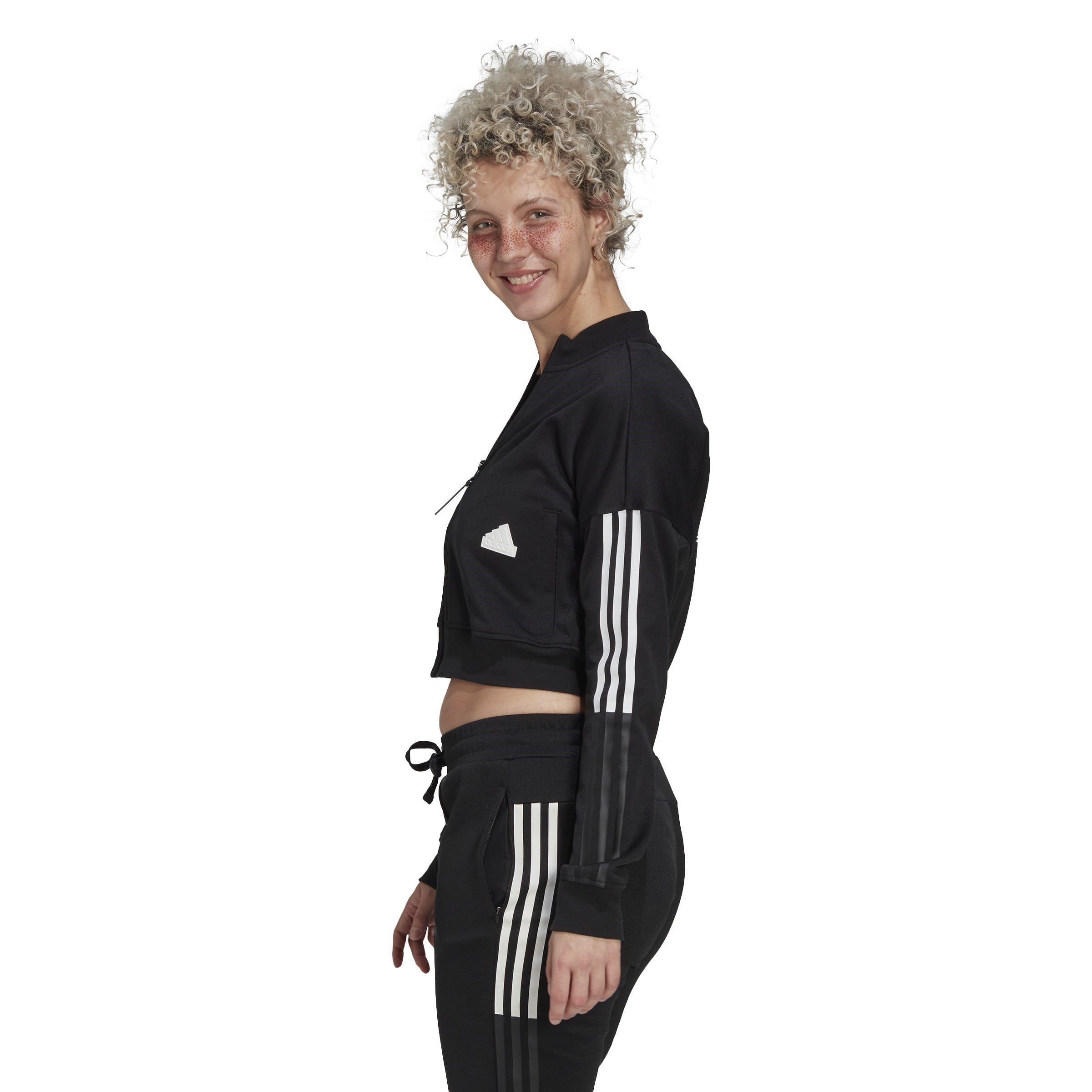 adidas adidas Cropped Track Top Womens Sweatshirt