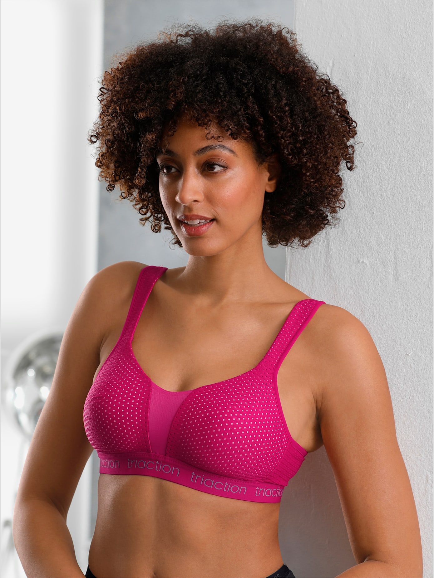 Soutien-gorge de sport sans armatures très pratique