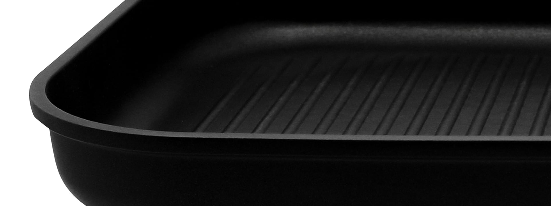 ELO Grillpfanne ALUCAST 28 cm schwarz Aluminiumguss