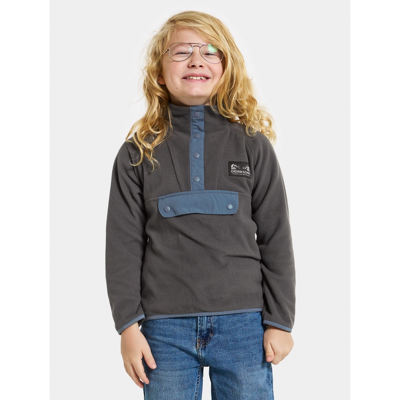 Didriksons Kinder Yokto 1/2 Button Pullover