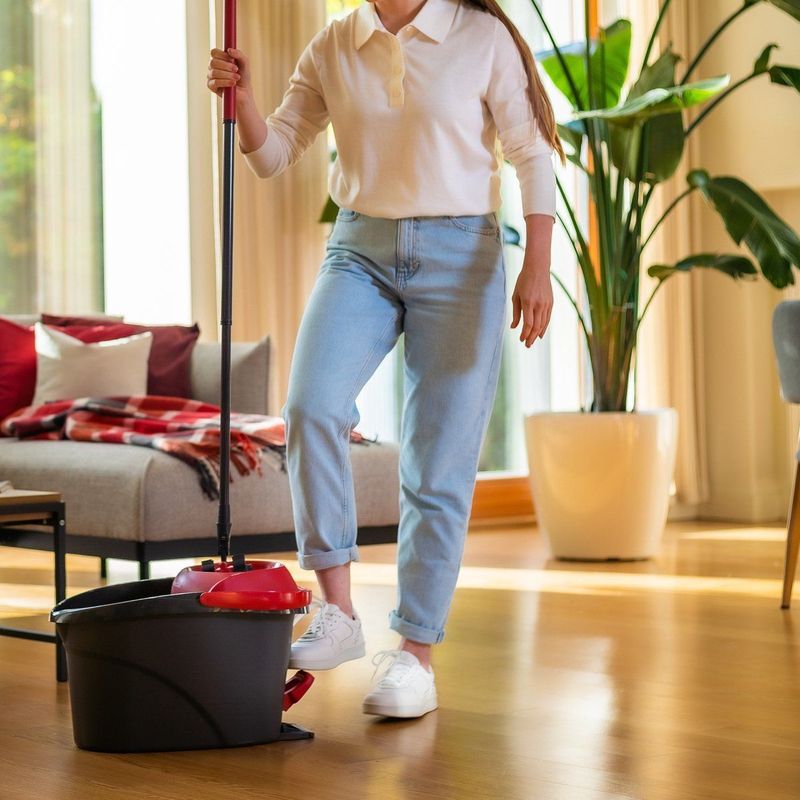 Vileda Ultramax Turbo complete set - Voor alle soorten vloeren - Comfortabel en ergonomisch dweilen