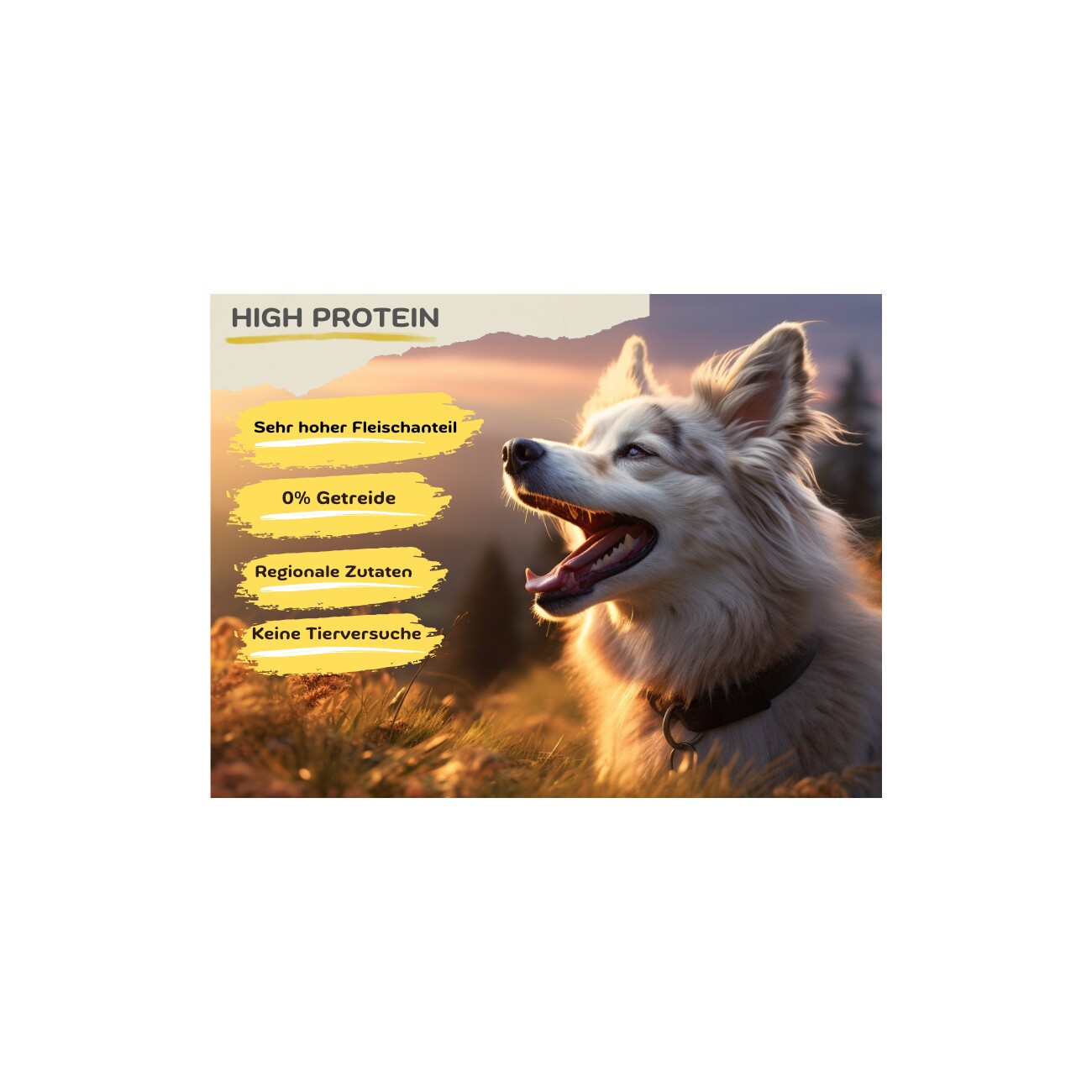 MyPetClub High Protein getreidefreies Hundefutter mit hohem Fleischanteil - 14.5 kg