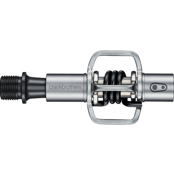 Crankbrothers eggbeater 1 pedalsæt sølv