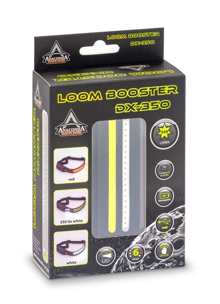 Lampe frontale Anaconda Loom Booster DX 350