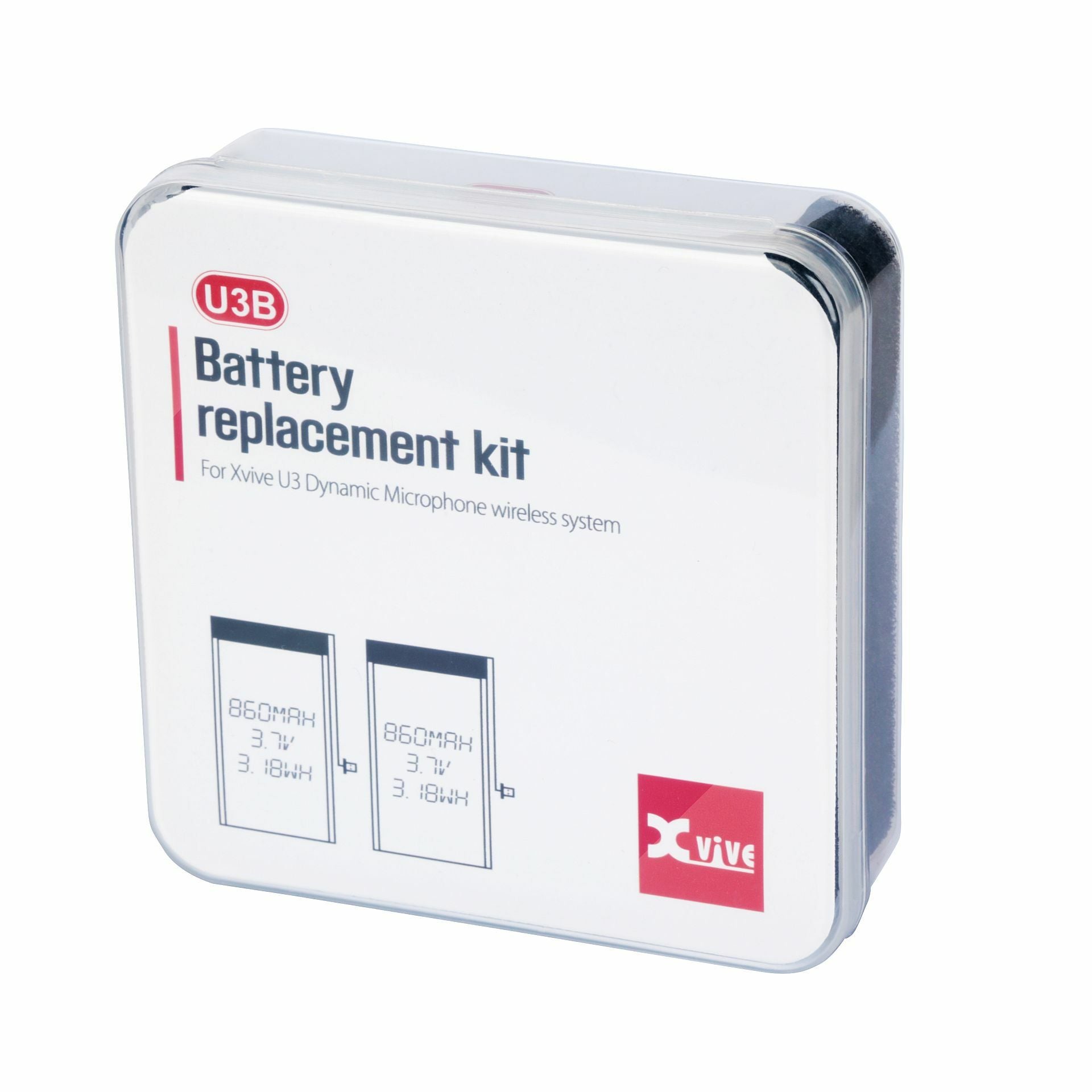 Xvive BU3 accu voor Xvive U3 systeem