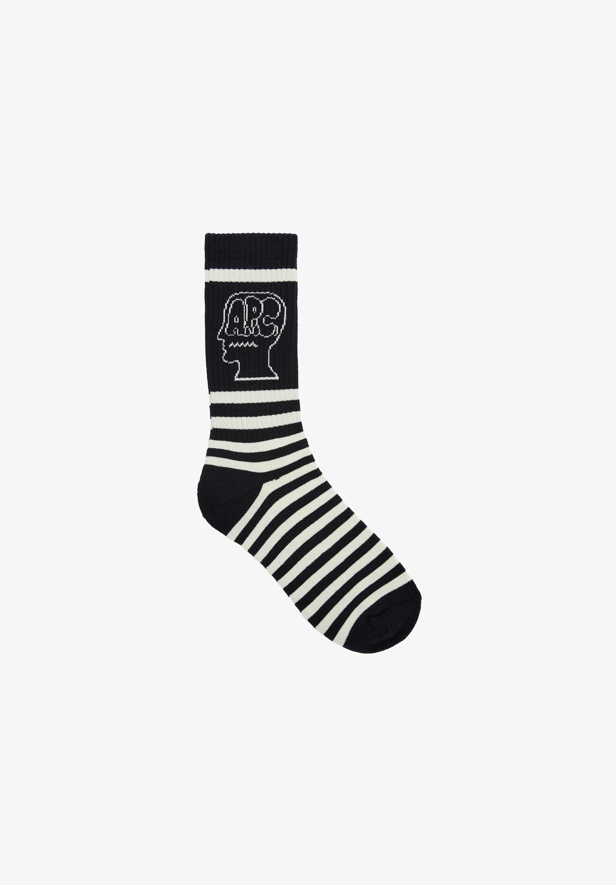 socks APC x BRAINDEAD - Dark navy/blanc