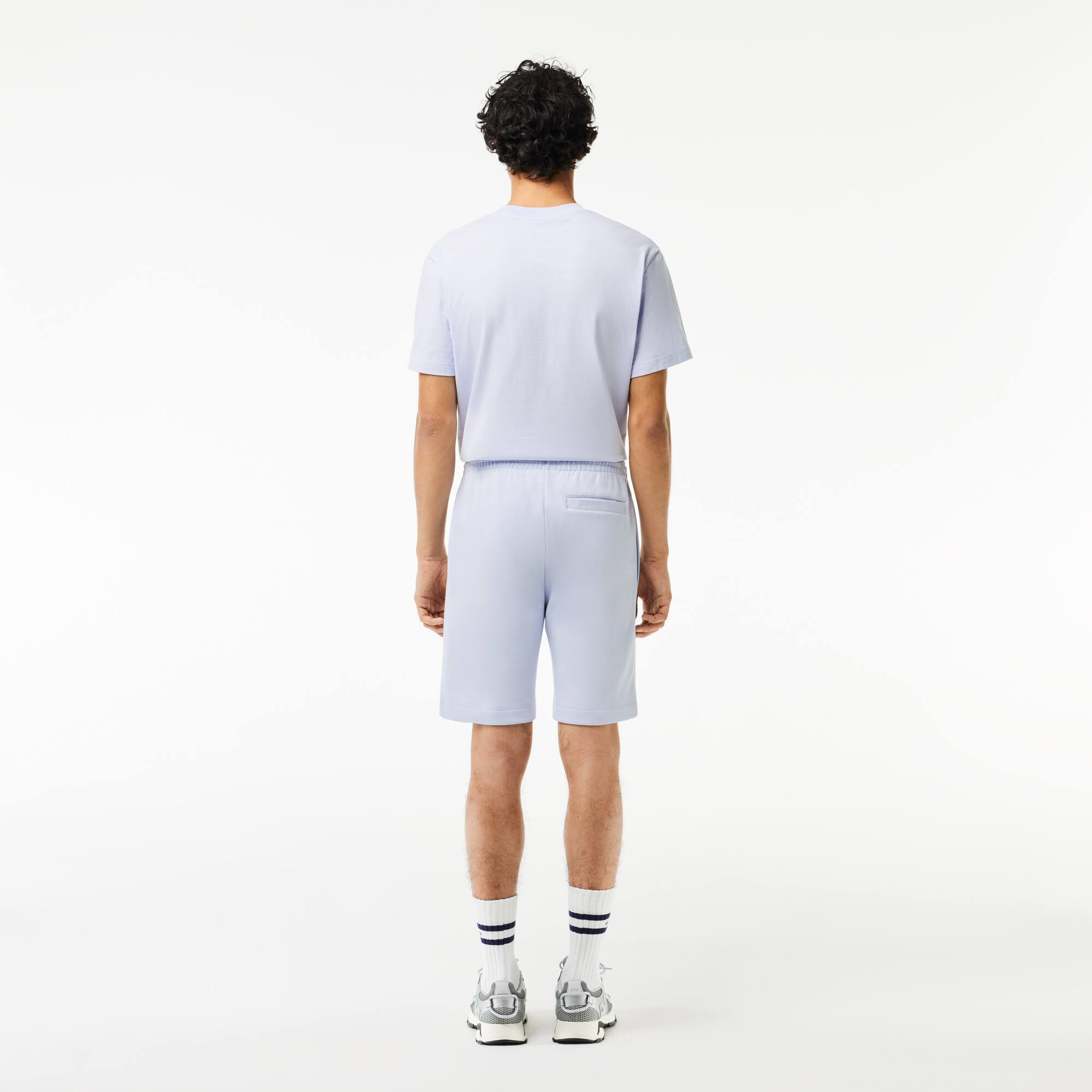 Jogging-Shorts aus Fleece Bermudas - Blau - Lacoste - Herren