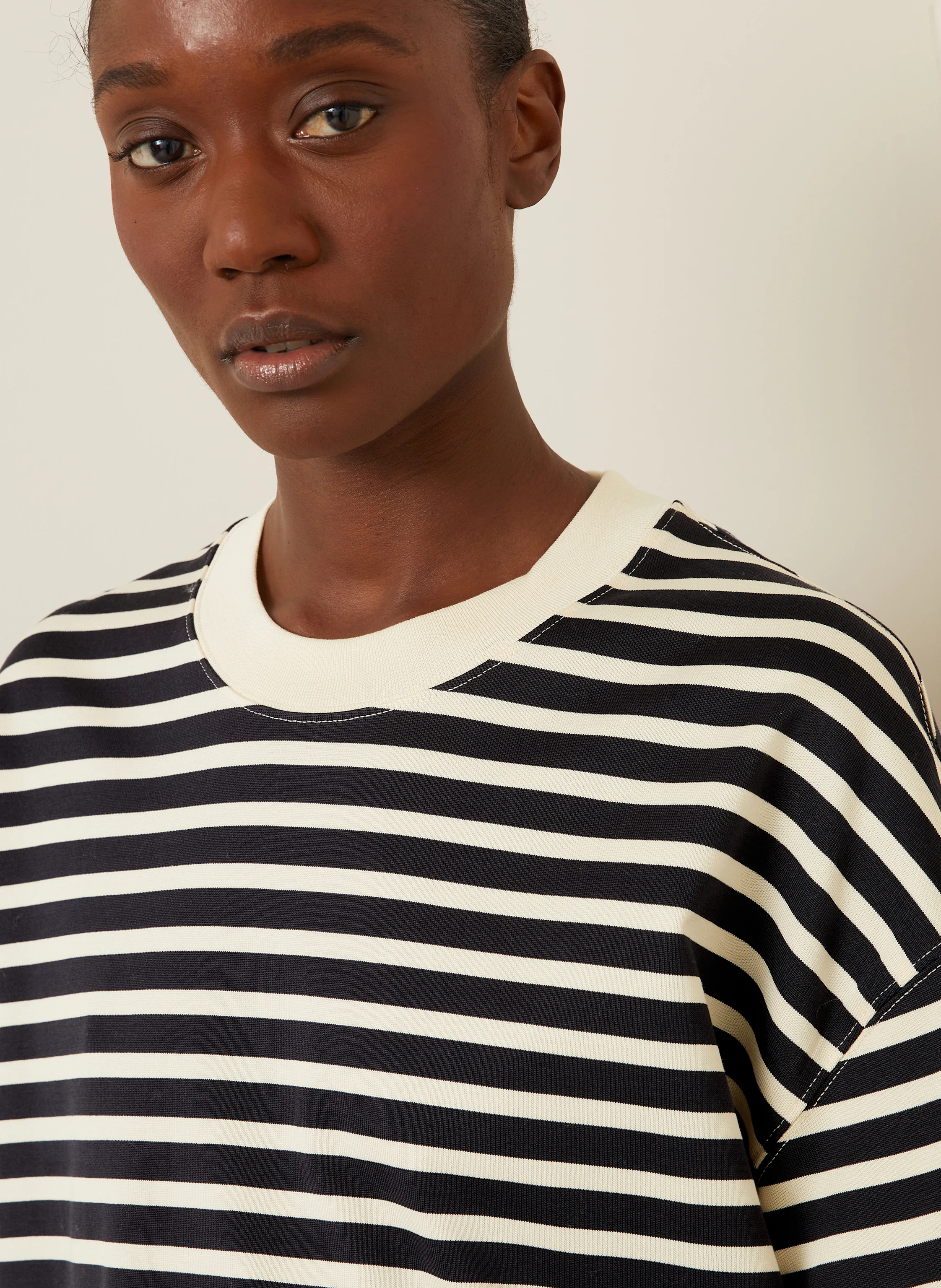 AMI PARIS Oversized-Shirt mit 3/4-Arm