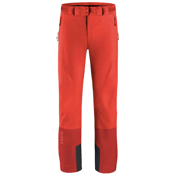 Pantalon ski de randonnée AYAQ NUNATAK HYBRID PANTS M ORANGE SUNRISE