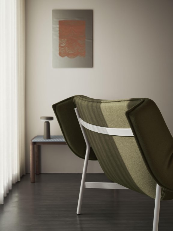 Muuto Ease tafellamp oplaadbaar LED lichtblauw