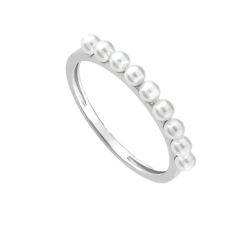 Bague Femme - perle - Or 18 Carats