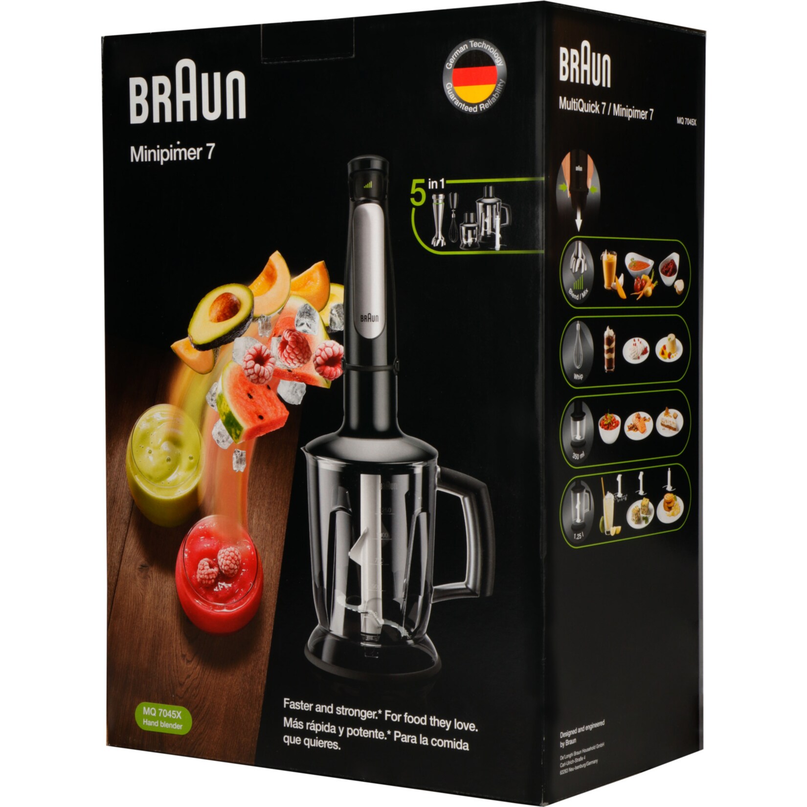 Braun Stabmixer MultiQuick 7 Stabmixer MQ 7045X