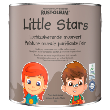 Rustoleum Little Stars Luchtzuiverende Muurverf 2,5 liter Peperkoekenhuisje