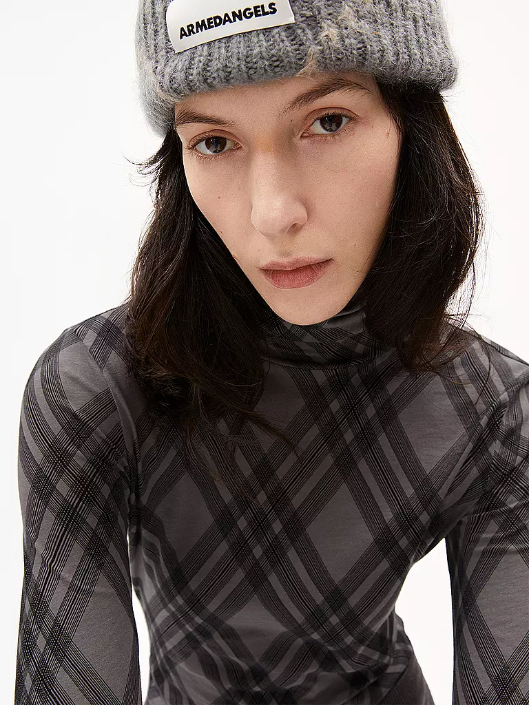 ARMEDANGELS Langarmshirt GRAZILIAA grau