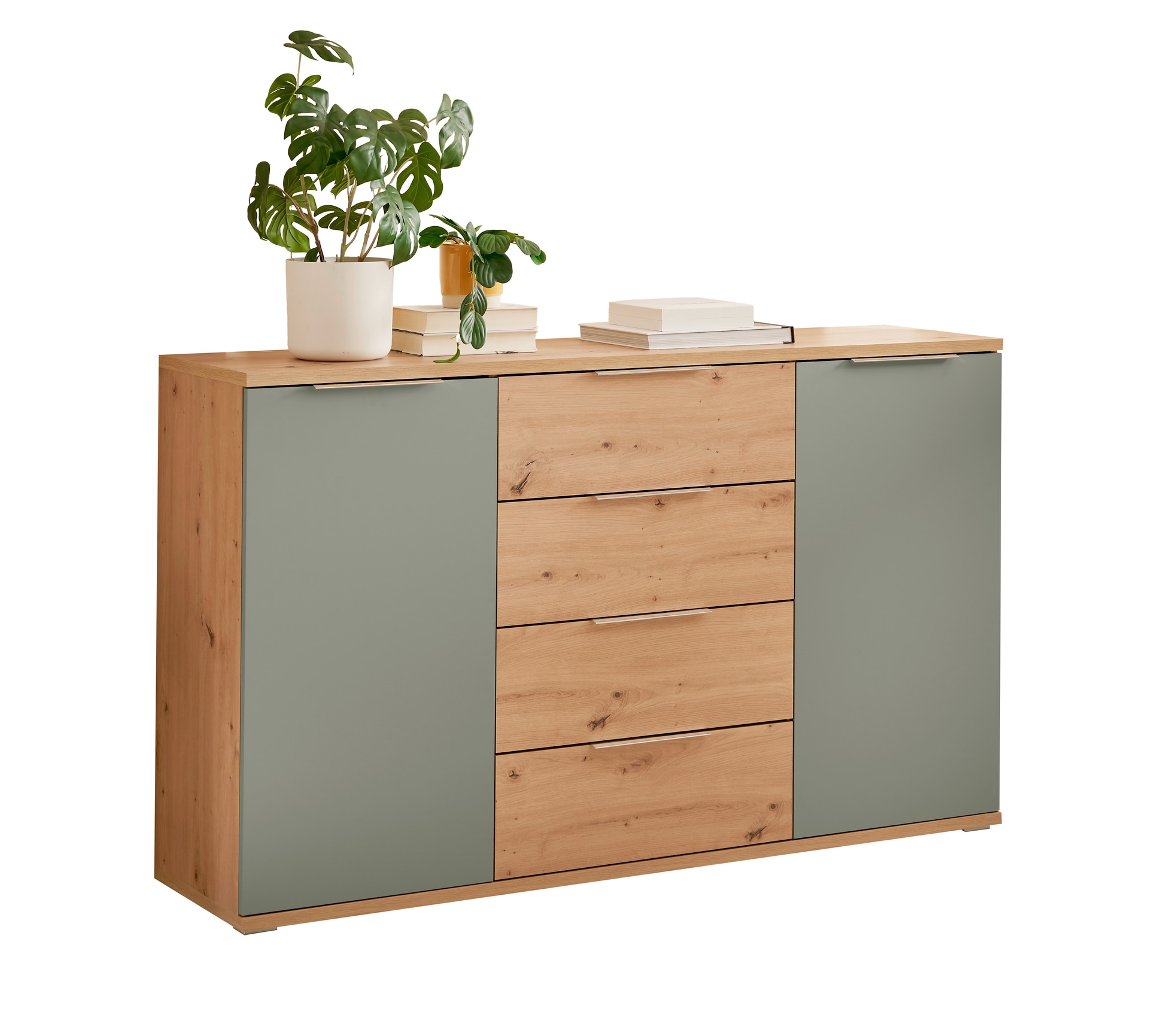 LIV'IN Kommode SIMADA braun/ grün