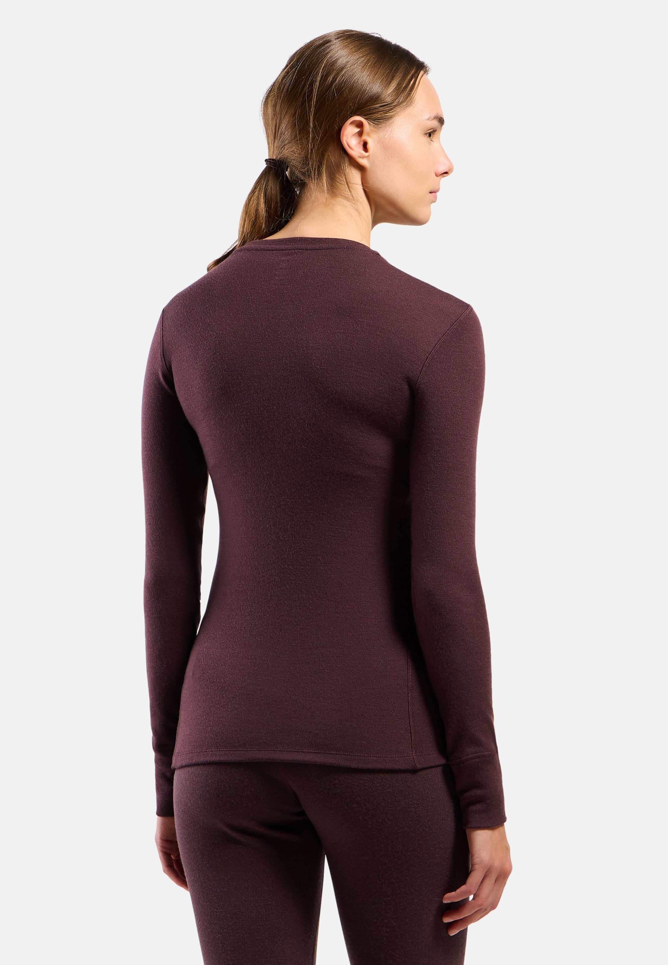 Natural Merino 260 Base Layer Langarmshirt in fudge