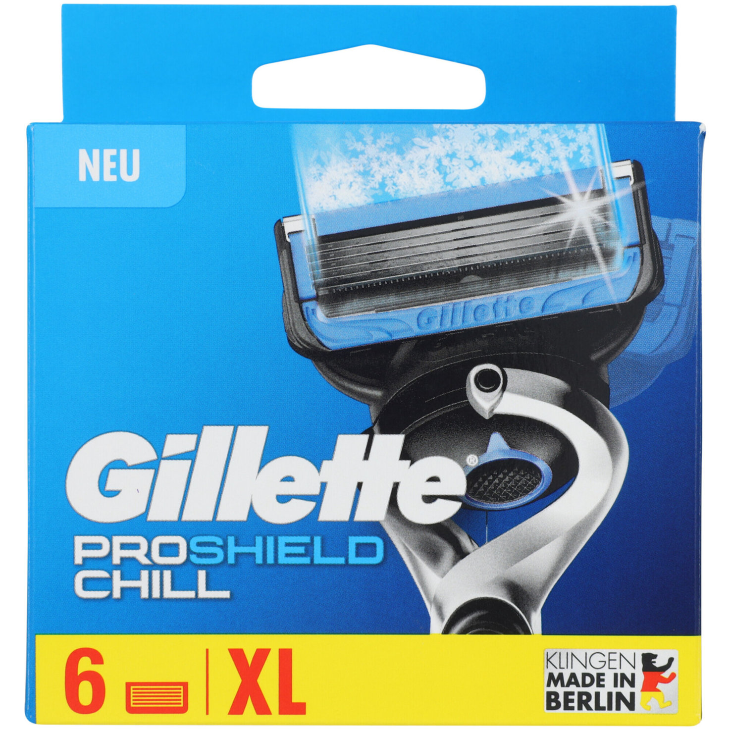 Gillette ProShield Chill Klingen 6 Stück