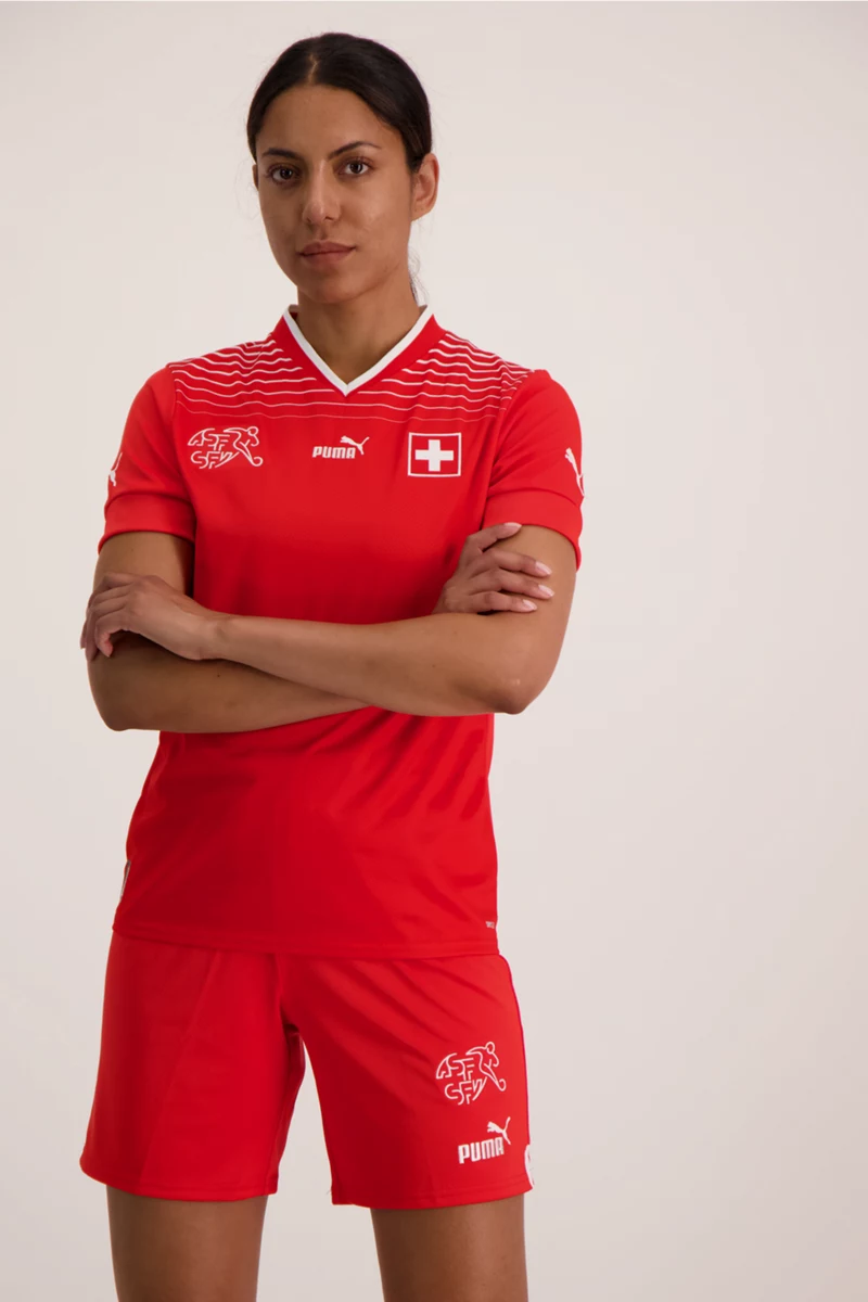 Puma Schweiz Home Replica Damen Fussballtrikot