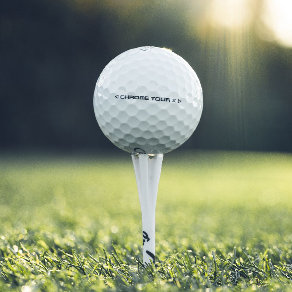 Chrome Tour X Golfball Hvit
