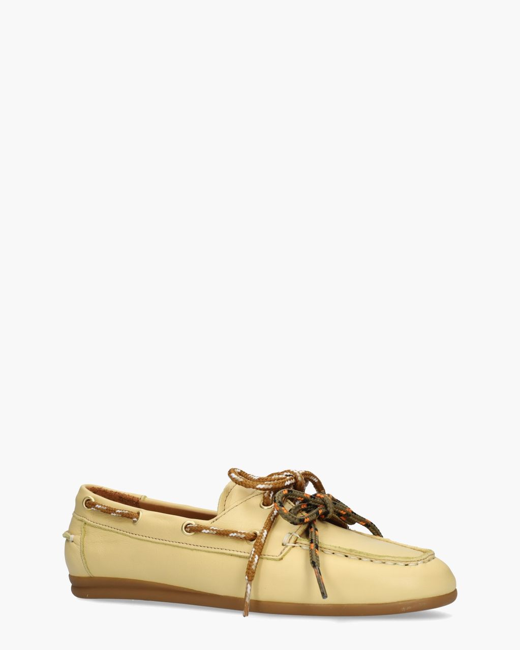 Toral Kimana Lichtgeel Dames Veterschoenen