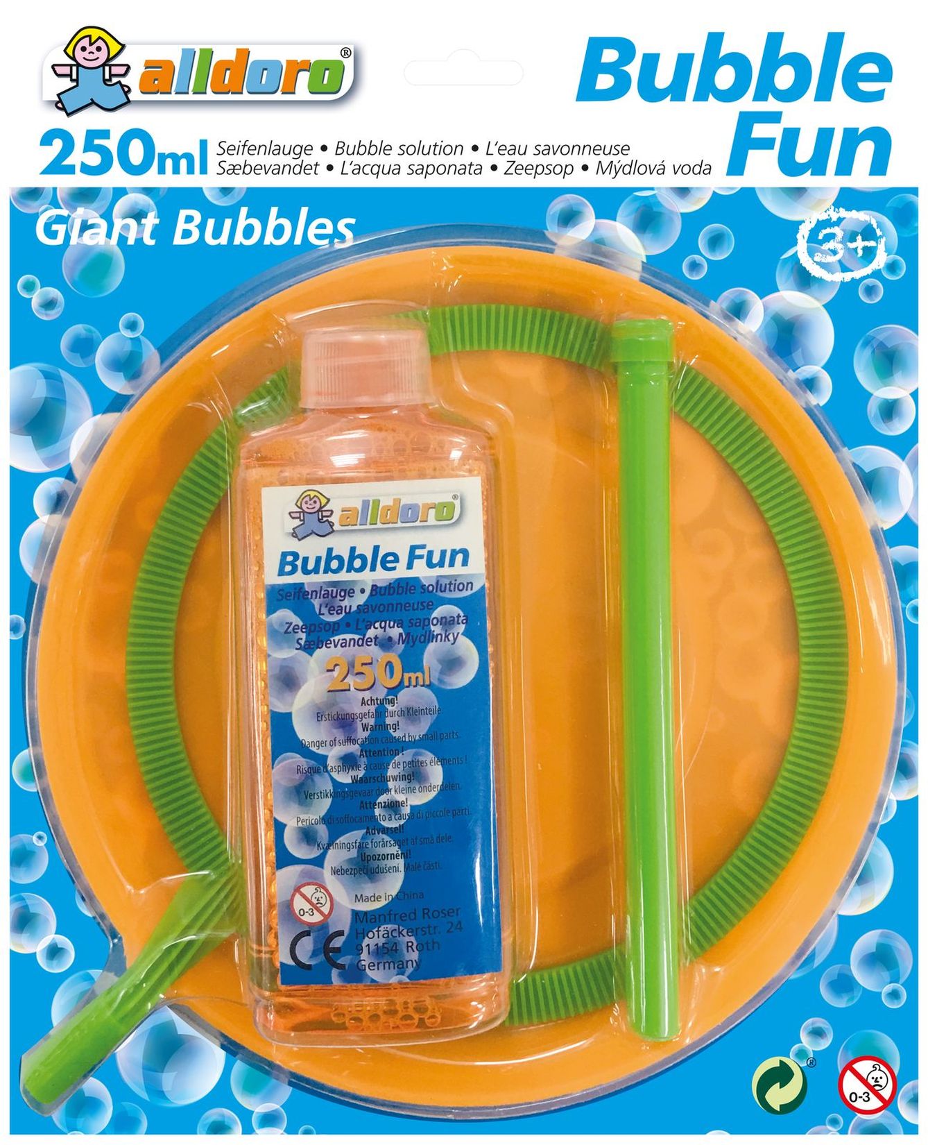 alldoro - Bubble Fun Giant Bubbles Set