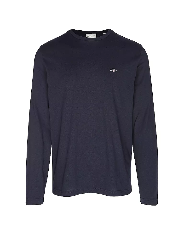 GANT Langarmshirt dunkelblau
