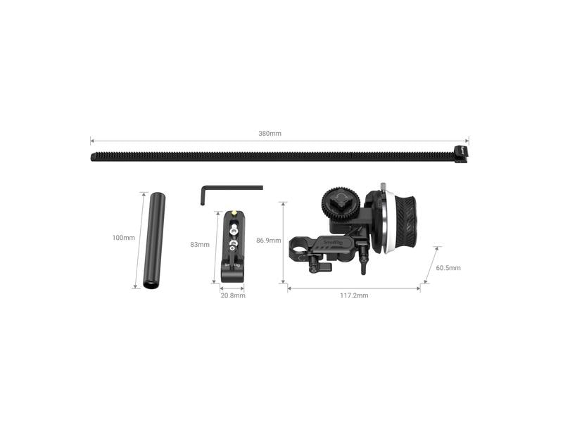 Smallrig Mini Follow Focus Fokussteuerung für Kameras