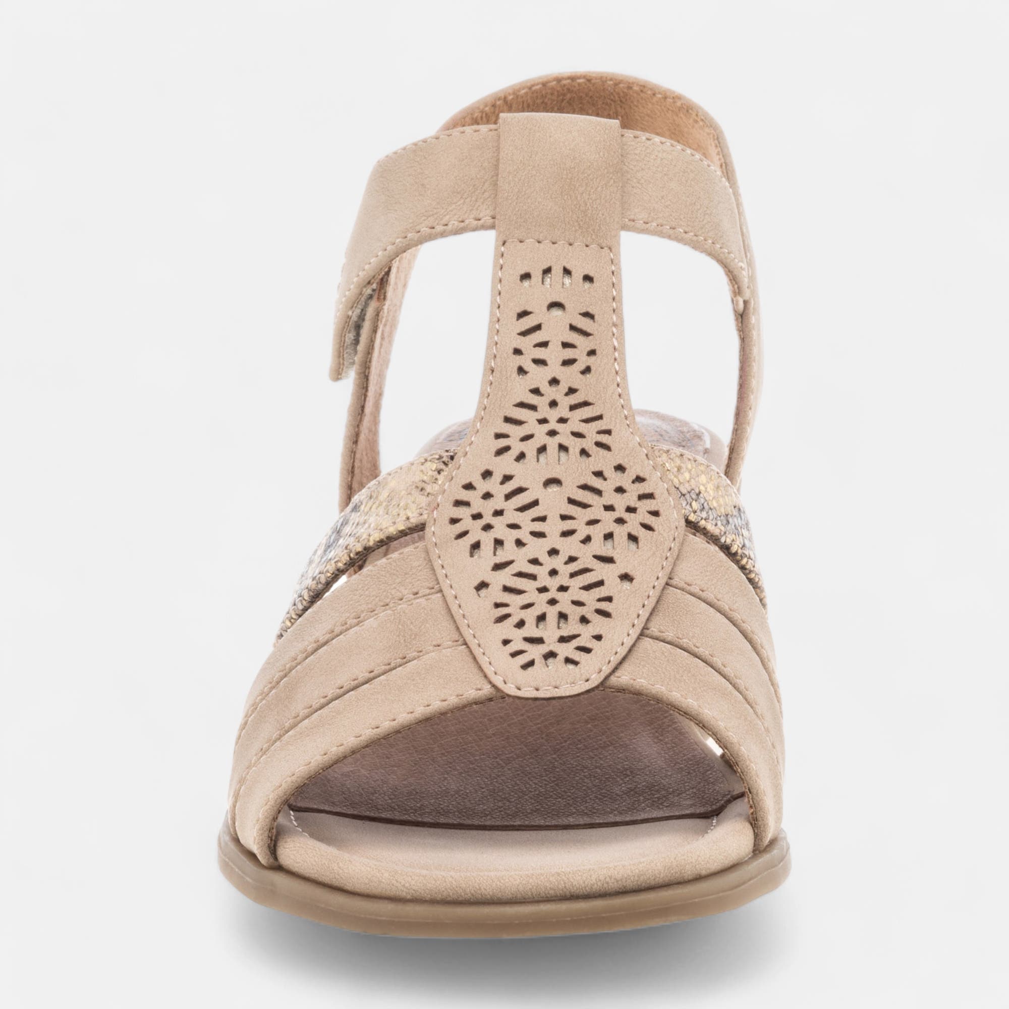 Nu-pieds Femme beige
