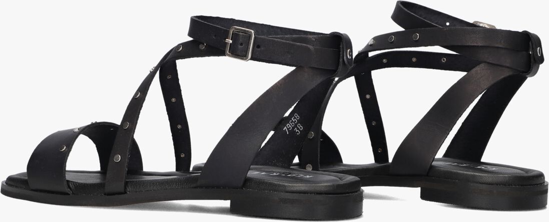 RED-RAG zwarte red-rag sandalen 79658