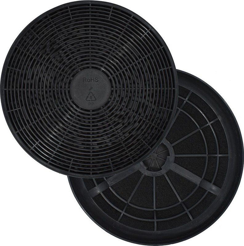 Inventum - 2KSF002 - Koolstoffilters - Zwart - Geschikt voor AKO6012RVS en AKO6012WIT