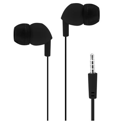 T'nB BE COLOR Kit main libre - Ecouteurs filaire avec micro - intra-auriculaire - noir