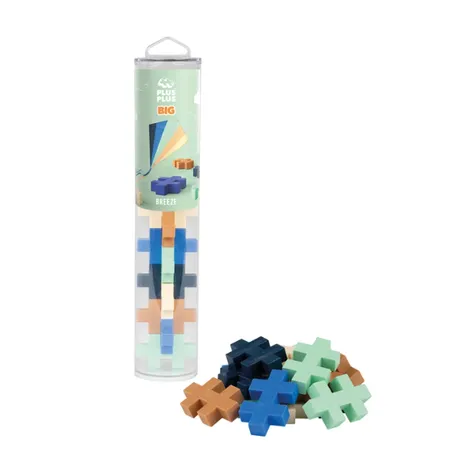 Plus-Plus Kreativ Bausteine BIG Breeze, 15 Teile