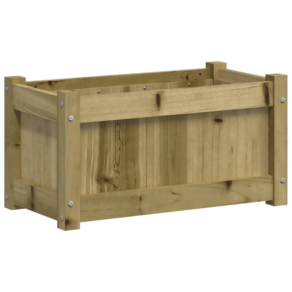 Jardinière 60x31x31 cm bois de pin imprégné