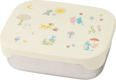 Mummitrollet 80 Matboks Tynnmetall, Beige