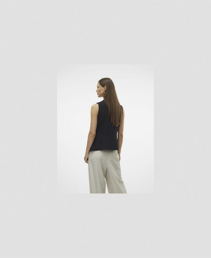 Vero Moda VMOCEANNA TAILORED VEST VMA Black