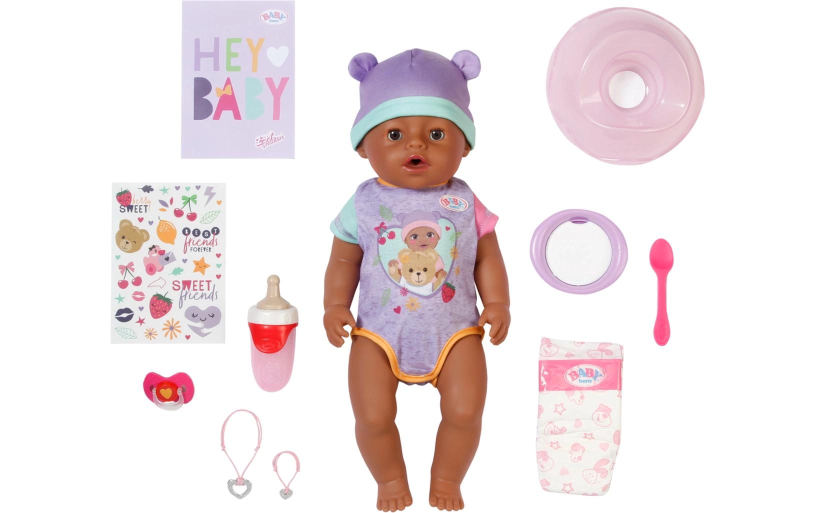 Babypuppe Eva 43 cmBaby mit Accessoires