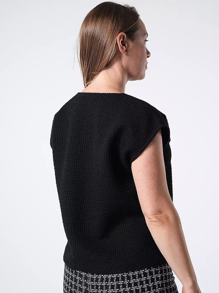 OPUS Blusenshirt GOSANN schwarz