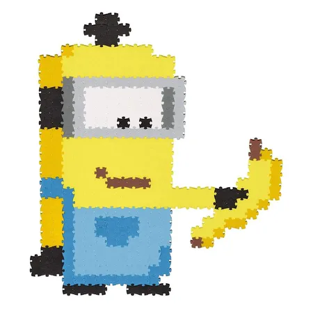 Schmidt Spiele Puzzle - Jixels Minions, 700 Teie, 2 Motive mit Designvorlage
