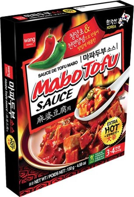 Wang Mabo Tofu Saus Extra Heet 130g