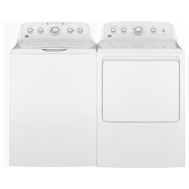 Secadora elétrica GE de 7,2 pés cúbicos (branca)