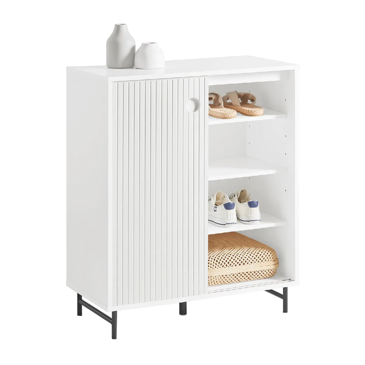 SoBuy Armoire à chaussures FSB62-W