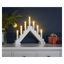 Klassisk adventslysestake LED 30 cm