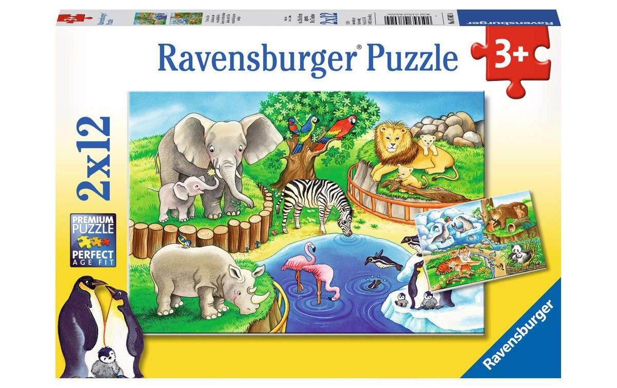 Ravensburger Puzzle »Tiere im Zoo«