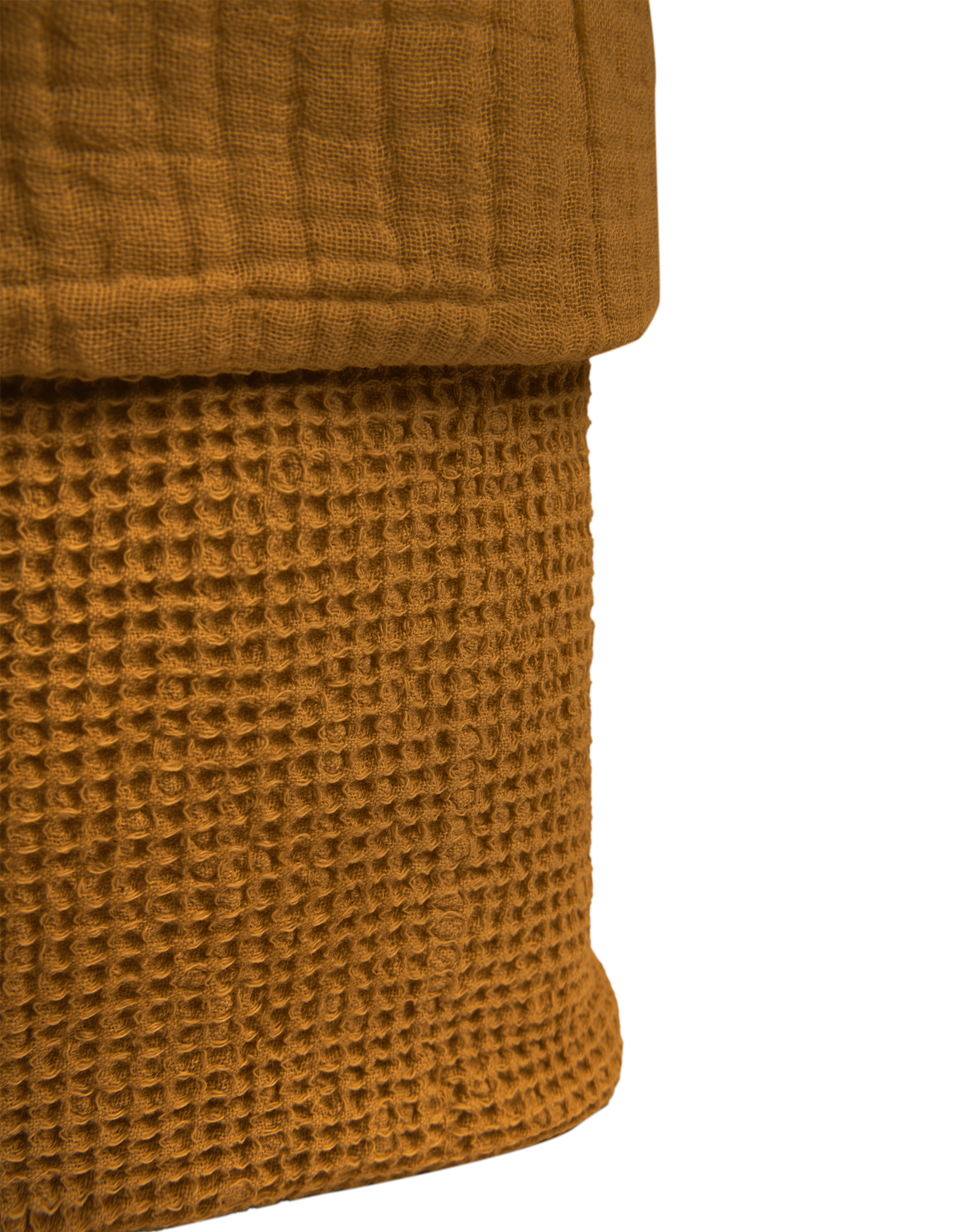 Panier wabi-sabi en coton lavé | Beige