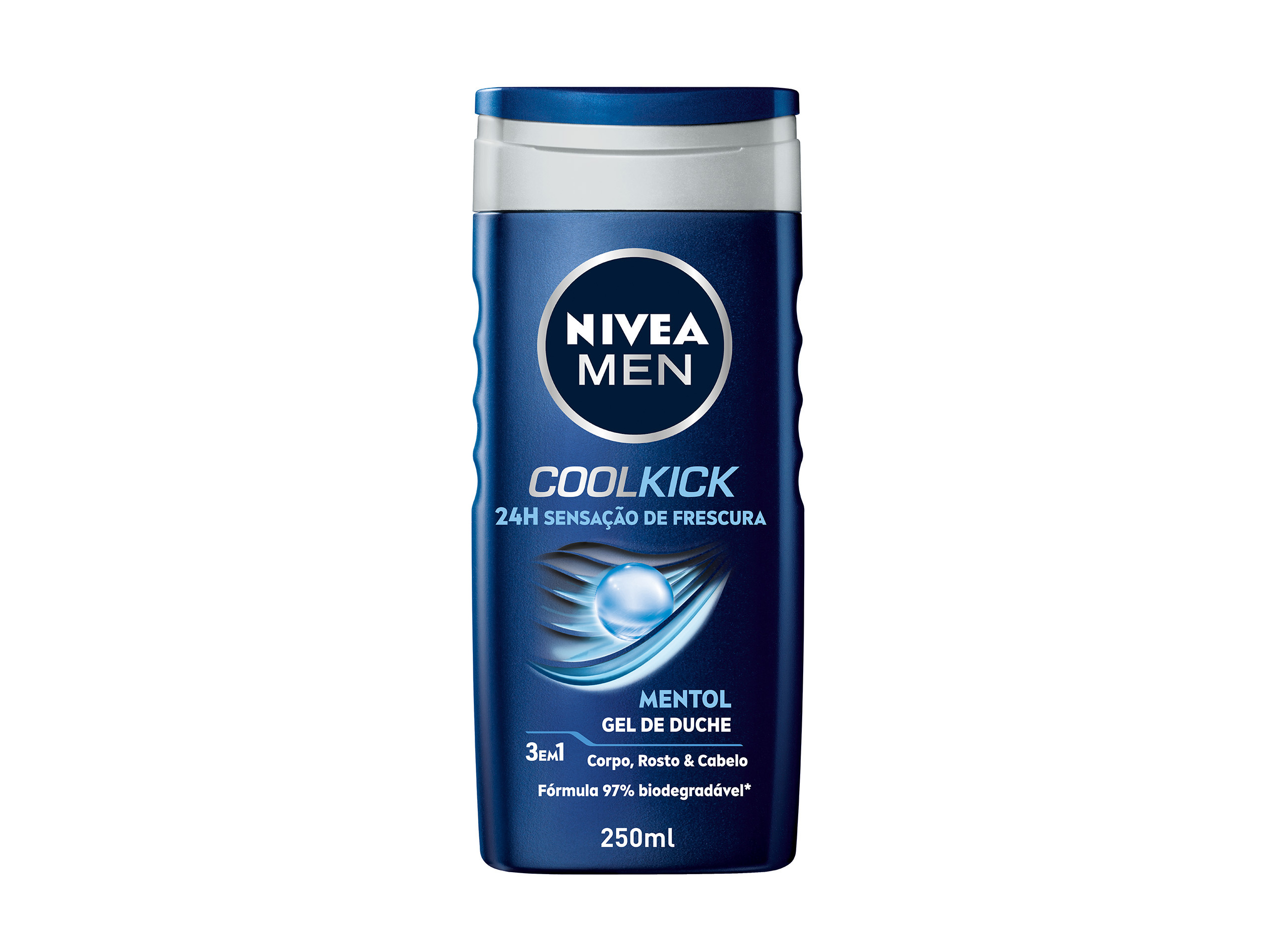 Gel de Banho Cool Kick NIVEA MEN 250 ml