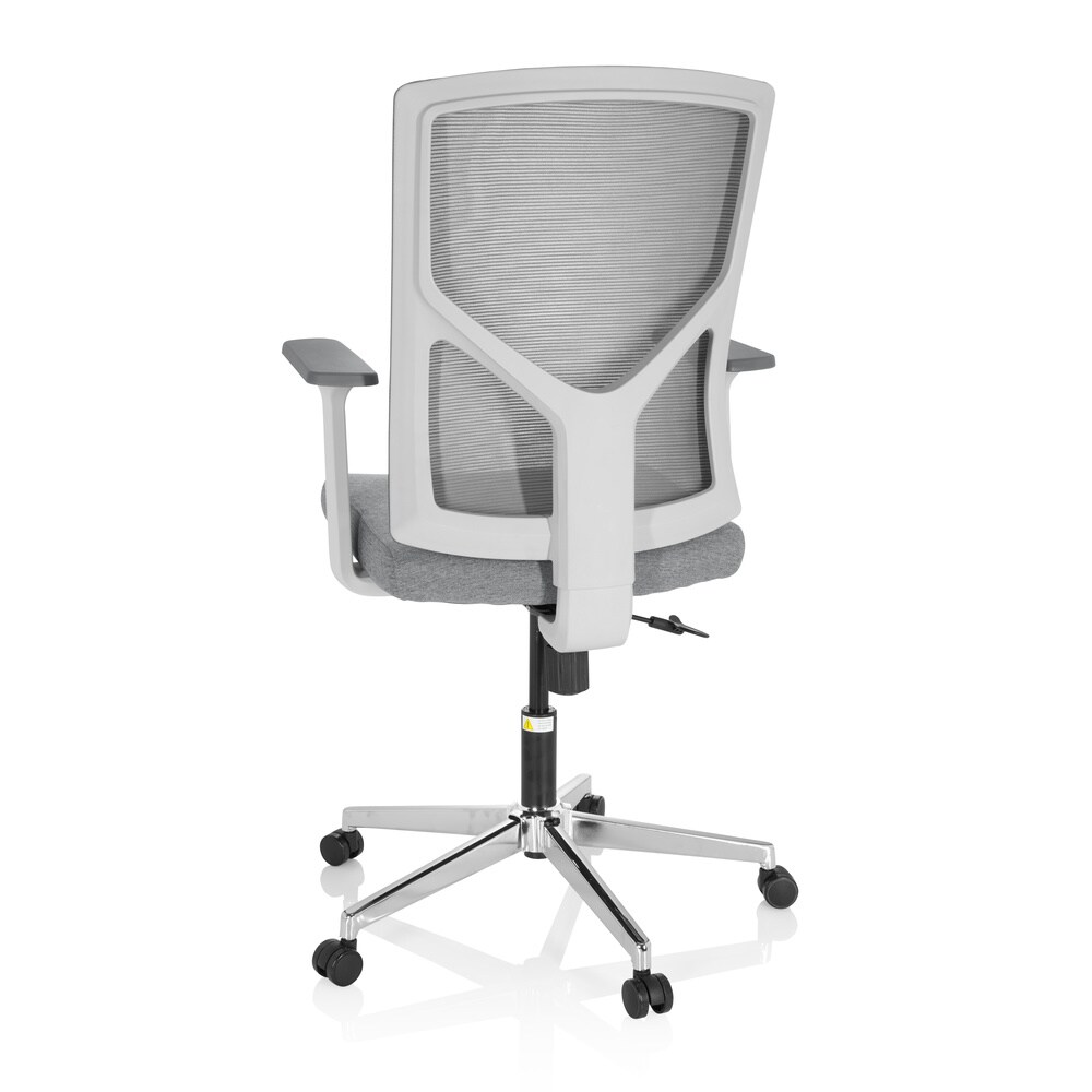 Home Office Bürostuhl BRETON BASE W Stoff/Netzstoff mit Armlehnen hjh OFFICE