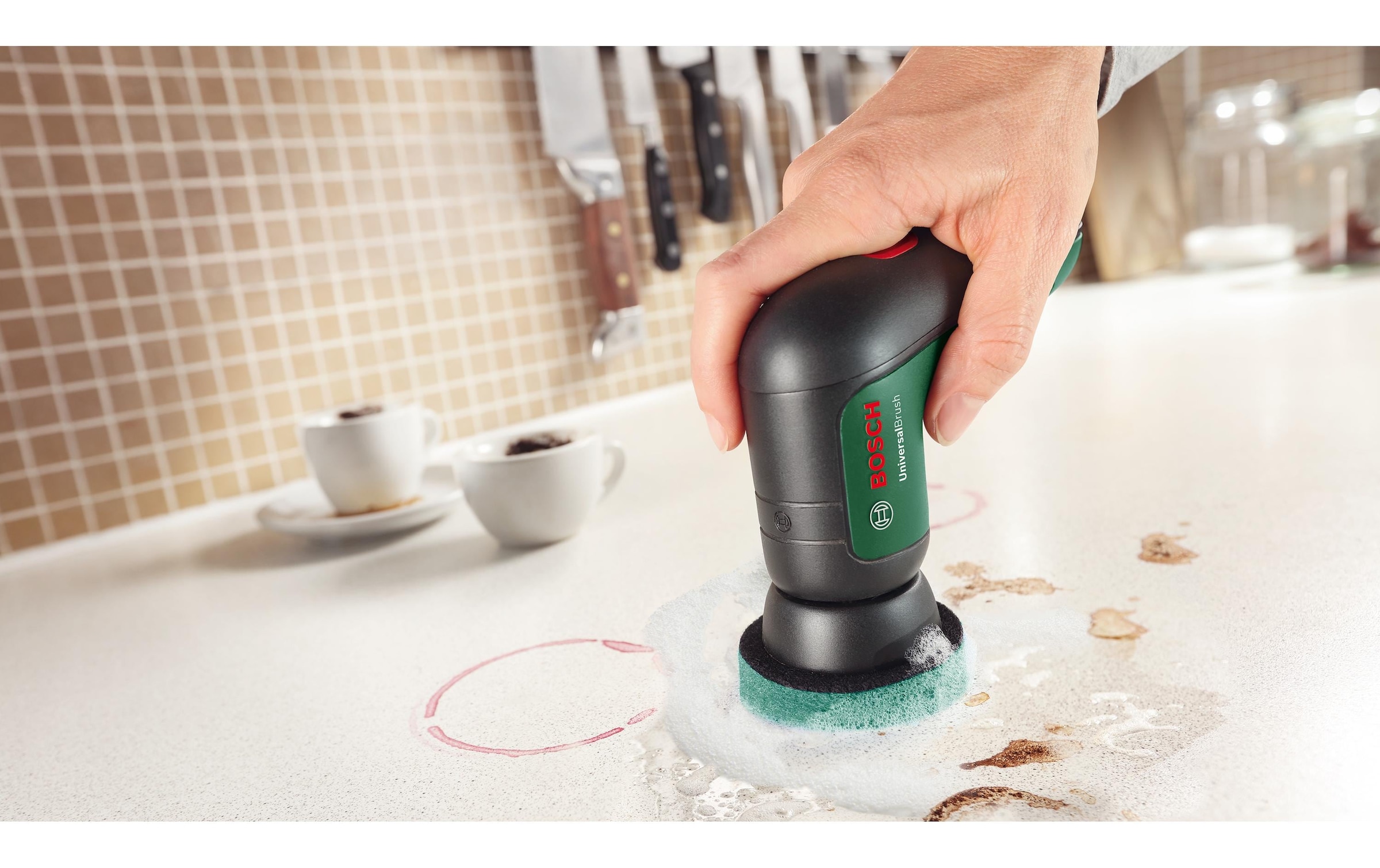 BOSCH Reinigungsbürsten-Set »Universal« aus Kunststoff