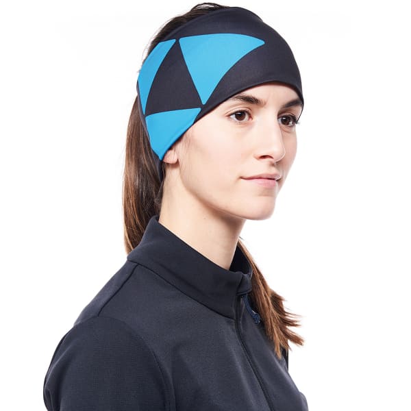 Bandeau ski de fond FISCHER W OBERSTDORF HEADBAND NAVY/ICE BLUE