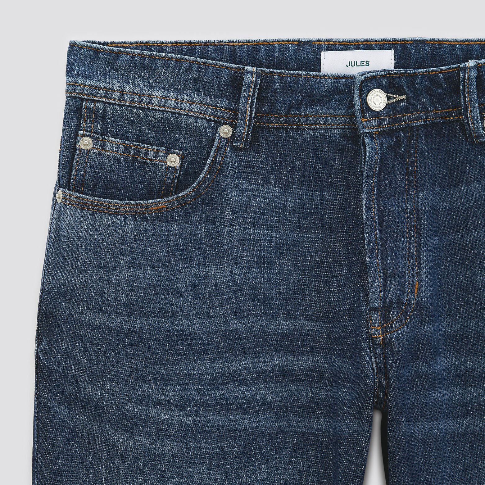 Jean straight Bleu