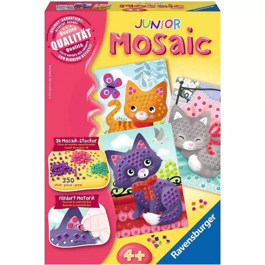 Ravensburger Mosaic Junior Cats bunt
